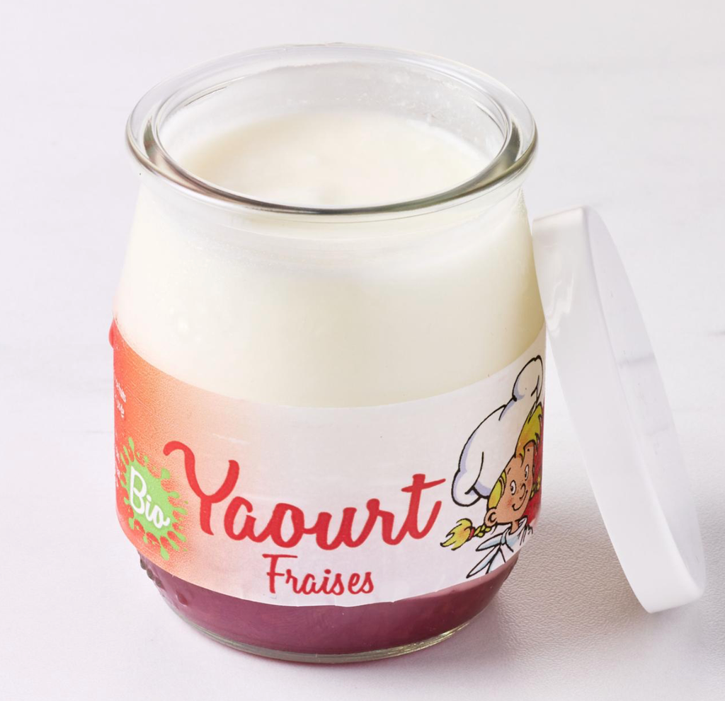 Strawberry yoghurt