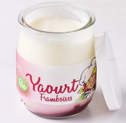 Raspberry yoghurt